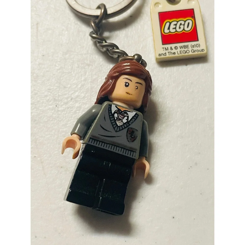 LEGO Harry Potter Hermione Granger Minifigure Keychain 2010 Hogwarts Uniform‎